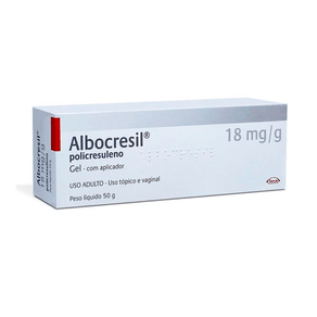 Albocresil 18mg/g Gel 50g + Aplicador