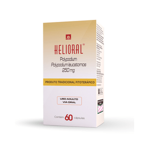 Helioral 250mg 60 Cápsulas Duras