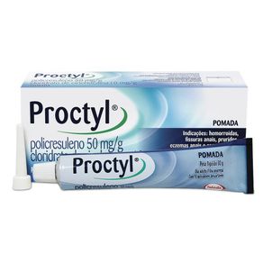 Proctyl Pomada 30g + 10 Aplicadores