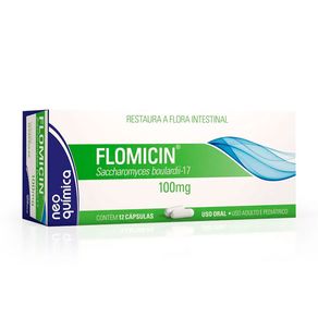 Flomicin 100mg 12 Cápsulas Duras