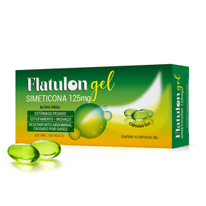 Flatulon Gel 125mg 15 Cápsulas Moles