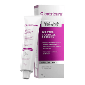 Gel para Cicatrizes Cicatricure Rosto e Corpo 60g
