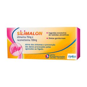 Silimalon 70mg + 100mg 10 Comprimidos Revestidos