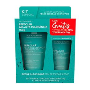 Kit Gel de Limpeza Facial La Roche-Posay Effaclar Alta Tolerância 150g + 40g