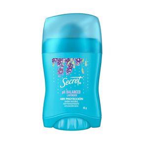 Desodorante Antitranspirante Secret PH Balanced Lavender 45g