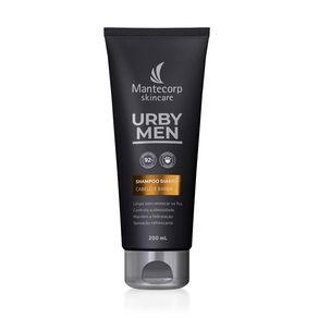 Shampoo Diário Cabelo e Barba Urby Men 200ml