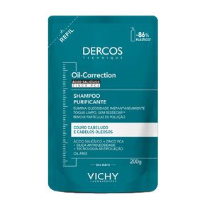 Refil Shampoo Vichy Dercos Oil-Correction 200g