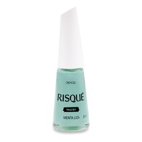 Esmalte Cremoso Risqué Menta.Liza 8ml