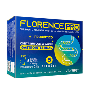 Suplemento Alimentar Florence Pro Sem Sabor 6 Sachês 4g
