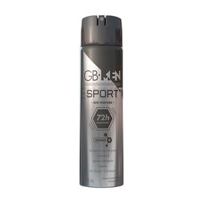 Desodorante Aerosol Antiperspirante GB-Men Sport Sem Perfume 150ml