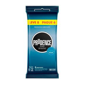 Preservativo Prudence Super Sensitive 8 Unidades