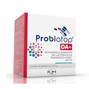 Suplemento Alimentar Probiatop DA+ 30 Sachês 0,6g Cada
