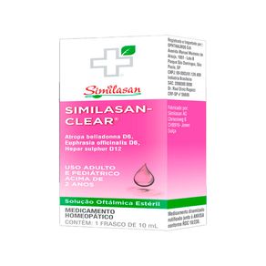 Similasan Clear Solução Oftálmica Estéril 10ml