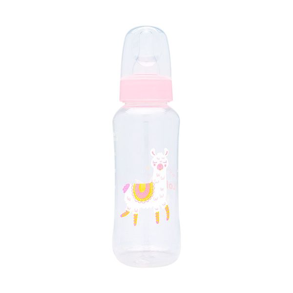 Mamadeira Lolly Zoo Rosa 250ml