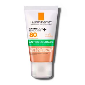 Protetor Solar Facial La Roche-Posay Anthelios Airlicium Antioleosidade FPS80 Cor 3.0 40g
