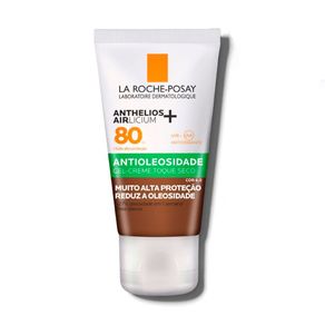 Protetor Solar Facial La Roche-Posay Anthelios Airlicium Antioleosidade FPS80 Cor 6.0 40g