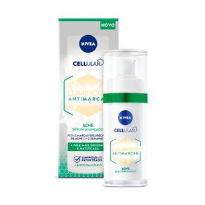 Sérum Facial Nivea Cellular Luminous Antimarcas Acne 30ml