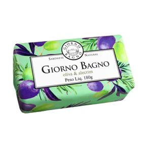 Sabonete Natural em Barra Giorno Bagno Oliva e Alecrim 180g