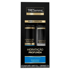 Kit Tresemmé Hidratação Profunda Shampoo 350ml + Condicionador 175ml