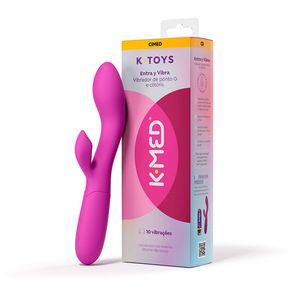 Vibrador de Ponto G e Clitóris K-Toys K-Med Entra y Vibra 1 Unidade