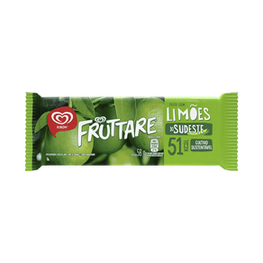 Sorvete Picolé Kibon Fruttare Sabor Limões do Sudeste 58g