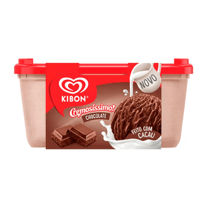 Sorvete Kibon Cremosíssimo Chocolate 1,5L