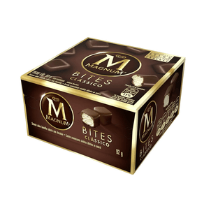 Sorvete Kibon Magnum Bites Clássico Mini Bombons 92g