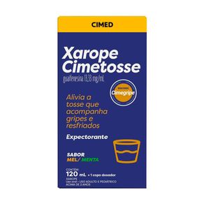 Xarope Cimetosse 120ml + Copo Dosador