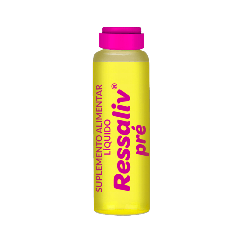 Suplemento Alimentar Ressaliv Pré Sabor Abacaxi Flaconete 10ml