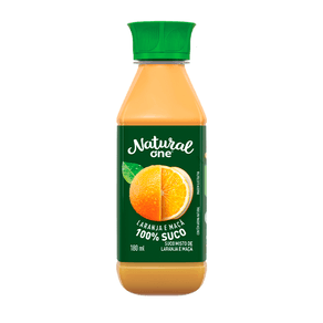 Suco Natural One 100% Sabor Laranja e Maçã 180ml