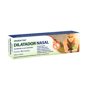 Dilatador Nasal DoutorSan Tamanho G 10 Unidades