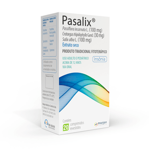 Pasalix 20 Comprimidos Revestidos