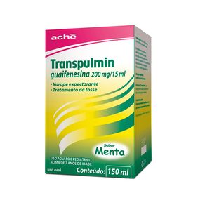 Transpulmin Sabor Menta 150ml + Copo Medida