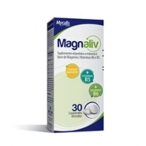 Magnaliv 130 + 25 + 1mg caixa com 30 comprimidos revestidos