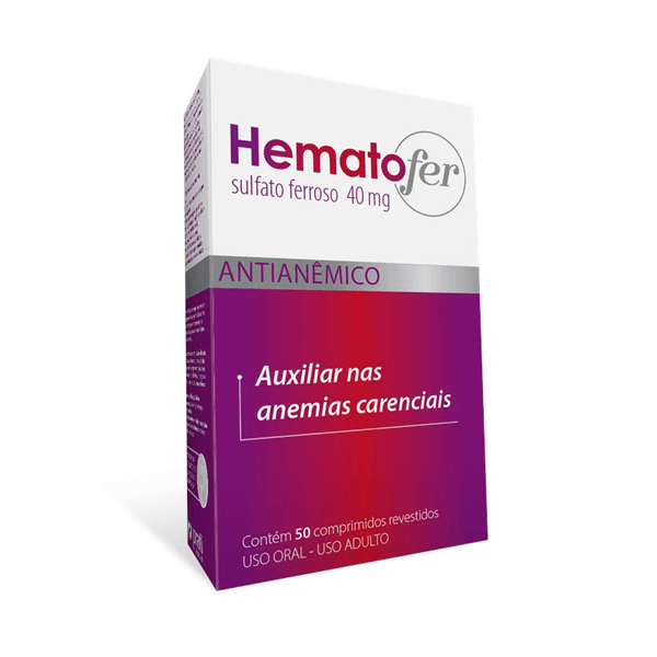 Hematofer 50 Comprimidos Revestidos