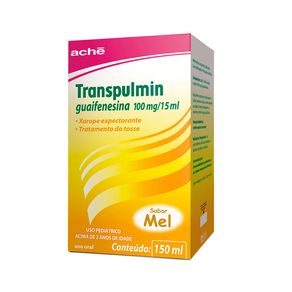 Transpulmin Pediátrico Sabor Mel 150ml + Copo Medida