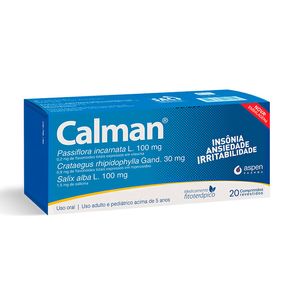 Calman 20 Comprimidos