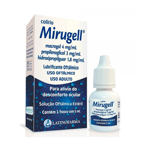 Mirugell Solução Oftálmica Estéril 5ml