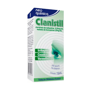 Clanistil Solução Oftálmica Estéril 15ml