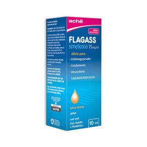 Flagass 75mg/ml Sabor Laranja Gotas 10ml