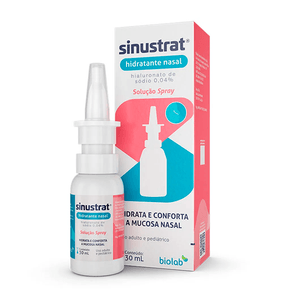 Sinustrat 0,04% Hidratante Nasal Solução Spray 30ml