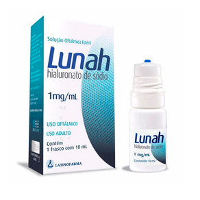 Lunah 1mg/ml Solução Oftálmica Estéril 10ml
