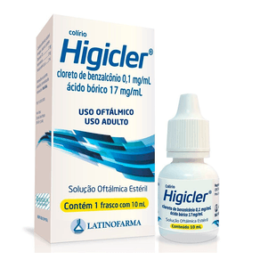Higicler Solução Oftálmica Estéril 10ml