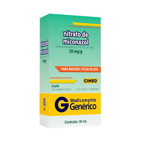 Nitrato de Miconazol 20mg/g Frasco 30ml - Cimed