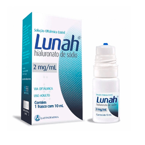Lunah 2mg/ml Solução Oftálmica Estéril 10ml