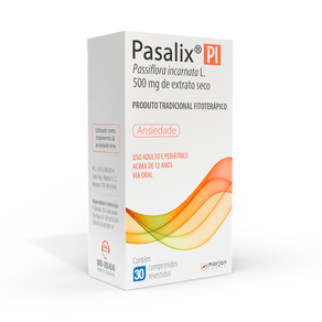Pasalix PI 500mg 30 Comprimidos Revestidos