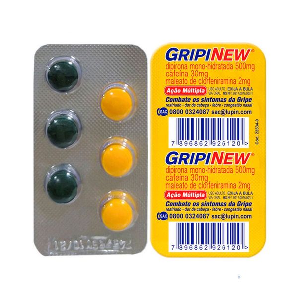 Gripinew 6 Comprimidos