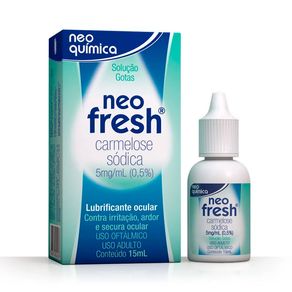 Neo Fresh 5mg/ml Solução Oftálmica 15ml