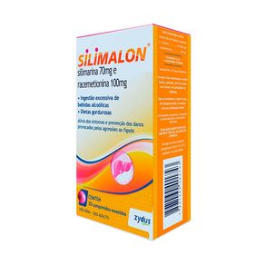 Silimalon 70mg + 100mg 30 Comprimidos Revestidos