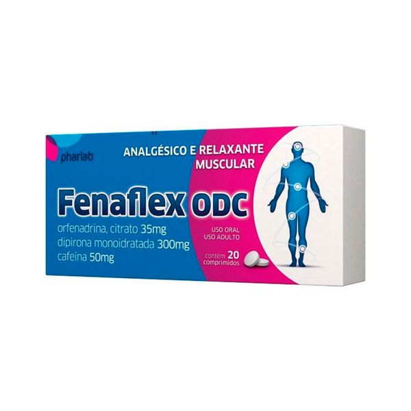 Fenaflex-ODC 35mg + 300mg + 50mg 20 Comprimidos